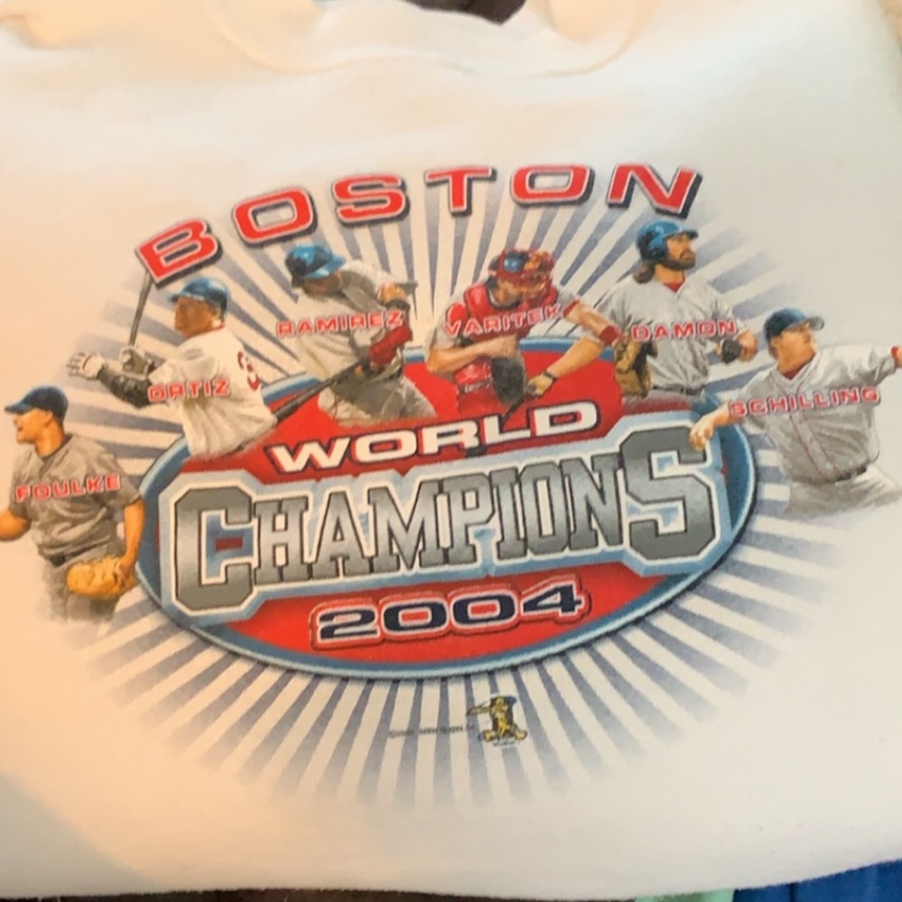 Vintage boston red sos hoodie